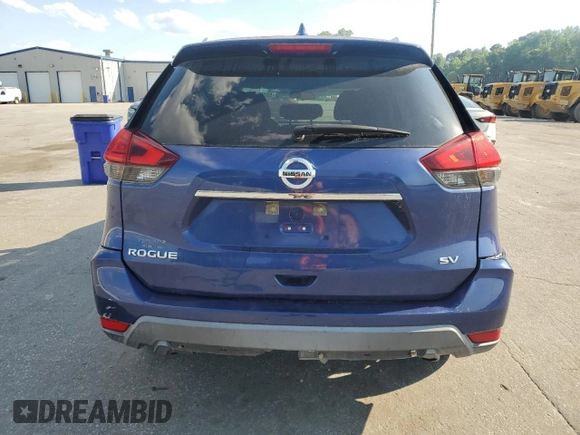 2017 Nissan Rogue SV with VIN KNMAT2MT6HP569207, listed as a Copart auction lot 55980205 with 148,942 mi miles and Clean Title. Bid and sale history available at DreamBid. Image 6.