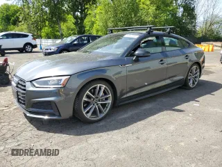 2019 Audi A5 Sportback Premium Plus с VIN WAUENCF57KA034264, выставлен на аукционе Copart как лот 55860055 с пробегом 24 803 миль миль и Списание • Salvage title. История ставок и продаж доступна на DreamBid. Изображение 1.