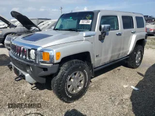 2008 Hummer H3 SUV with VIN 5GTEN13E488175247, listed as a Copart auction lot 74377384 with 133,781 mi miles and Salvage Title. Bid and sale history available at carsss.com. Image 1.