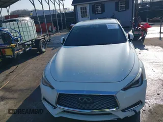 2017 Infiniti Q60 Red Sport 400 with VIN JN1FV7EL6HM701933, listed as a IAAI auction lot 41485664 with 72,496 mi miles and . Bid and sale history available at carsss.com. Image 12.