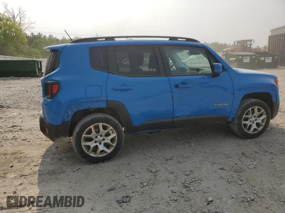 2015 Jeep Renegade Latitude z VIN ZACCJBBT4FPC03571, wystawiony jako Copart lot #58923295 z przebiegiem 45 031 mil mil oraz Czysty tytuł • Clean title. Historia ofert i sprzedaży dostępna na DreamBid. Obrazek 3.