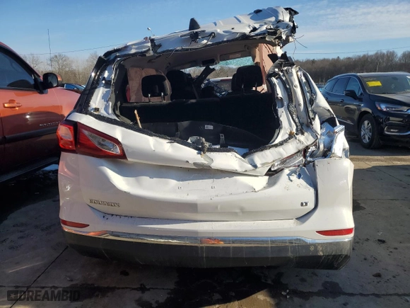2019 Chevrolet Equinox LT with VIN 3GNAXKEV2KS639483, listed as a Copart auction lot 45383625 with 50,539 mi miles and Salvage Title. Bid and sale history available at carsss.com. Image 6.