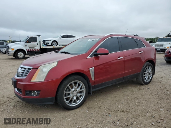 2013 Cadillac SRX Performance Collection with VIN 3GYFNDE38DS590186, listed as a Copart auction lot 54013905 with 221,438 mi miles and Clean Title. Bid and sale history available at carsss.com. Image 1.