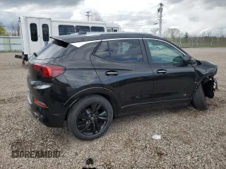 2025 Buick Encore GX Sport Touring with VIN KL4AMESL4SB156816, listed as a Copart auction lot 55428645 with 4 mi miles and Salvage title. Bid and sale history available at DreamBid. Image 3.