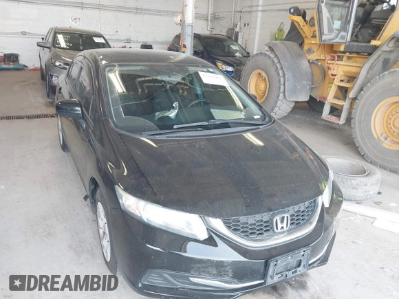 2015 Honda Civic LX with VIN 19XFB2F51FE235588, listed as a IAAI auction lot 42167966 with Not Provided miles and . Bid and sale history available at carsss.com. Image 6.