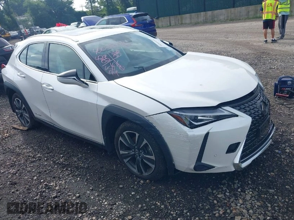 2020 Lexus UX 250h z VIN JTHP9JBH8L2023403, wystawiony jako IAAI lot #40035496 z przebiegiem 42 902 mil mil oraz . Historia ofert i sprzedaży dostępna na DreamBid. Obrazek 1.