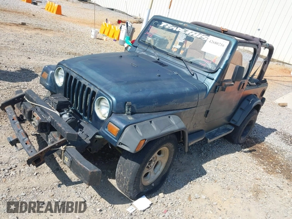 1998 Jeep Wrangler Sport with VIN 1J4FY19S2WP710055, listed as a IAAI auction lot 42680216 with Not provided miles and . Bid and sale history available at DreamBid. Image 2.