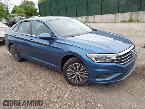 2021 Volkswagen Jetta S z VIN 3VWC57BU1MM070677, wystawiony jako IAAI lot #42312226 z przebiegiem 53 808 mil mil oraz . Historia ofert i sprzedaży dostępna na DreamBid. Obrazek 1.