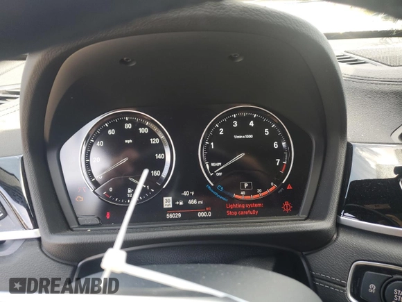 2019 BMW X2 xDrive28i with VIN WBXYJ5C58KEF83319, listed as a Copart auction lot 47358275 with 56,029 mi miles and Clean Title. Bid and sale history available at carsss.com. Image 9.