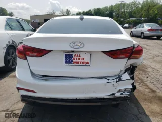 2018 Hyundai Elantra Sport with VIN KMHD04LB3JU539207, listed as a Copart auction lot 51573023 with 50,891 mi miles and Salvage Title. Bid and sale history available at carsss.com. Image 6.