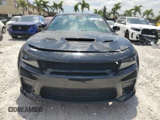 2021 Dodge Charger SRT Hellcat Widebody z VIN 2C3CDXL93MH660916, wystawiony jako Copart lot #51233805 z przebiegiem 27 729 mil mil oraz Czysty tytuł • Clean title. Historia ofert i sprzedaży dostępna na DreamBid. Obrazek 5.