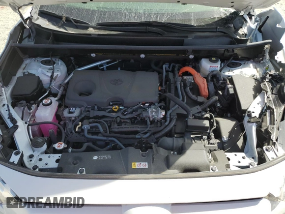 2023 Toyota RAV4 Hybrid XLE Premium with VIN JTMB6RFV4PD113113, listed as a Copart auction lot 51795625 with 4,942 mi miles and Non Repairable. Bid and sale history available at carsss.com. Image 13.