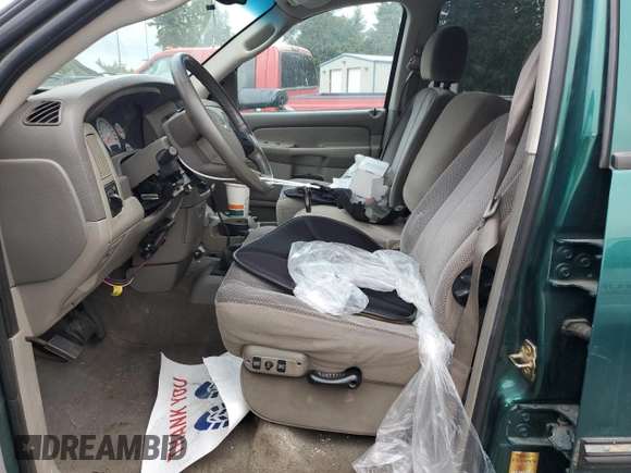 2004 Dodge 2500 SLT z VIN 3D7KU28C44G137957, wystawiony jako Copart lot #57689175 z przebiegiem 184 166 mil mil oraz Szkoda całkowita • Salvage title. Historia ofert i sprzedaży dostępna na DreamBid. Obrazek 7.