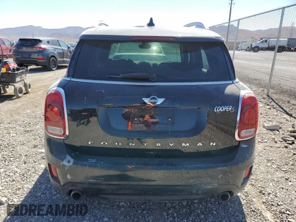2017 MINI Countryman Cooper S with VIN WMZYT5C35H3D78941, listed as a Copart auction lot 66526844 with 107,838 mi miles and Salvage title. Bid and sale history available at DreamBid. Image 6.