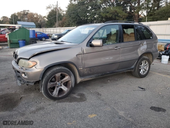 2004 BMW X5 4.4i with VIN 5UXFB53594LV02646, listed as a Copart auction lot 83036934 with 180,810 mi miles and Salvage Title. Bid and sale history available at carsss.com. Image 1.