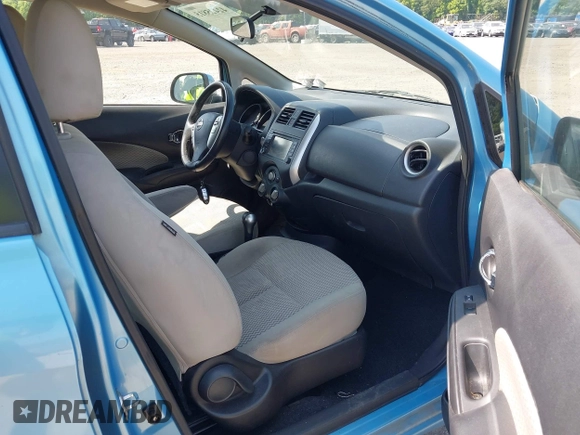 2014 Nissan Note S with VIN 3N1CE2CP7EL381412, listed as a IAAI auction lot 42425815 with 128,391 mi miles and . Bid and sale history available at DreamBid. Image 5.