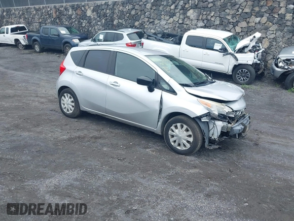 2015 Nissan Note S with VIN 3N1CE2CPXFL375170, listed as a IAAI auction lot 42430996 with 131,672 mi miles and . Bid and sale history available at DreamBid. Image 1.