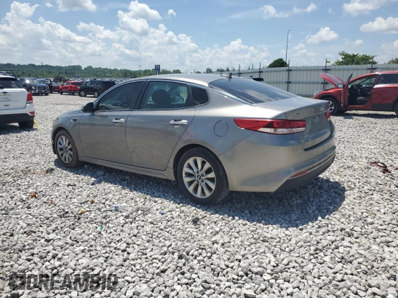 2017 Kia Optima LX with VIN 5XXGT4L37HG160955, listed as a Copart auction lot 61371465 with 138,093 mi miles and Salvage title. Bid and sale history available at DreamBid. Image 2.