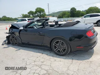 2018 Ford Mustang EcoBoost Premium with VIN 1FATP8UH9J5132529, listed as a Copart auction lot 60113095 with 109,405 mi miles and Salvage title. Bid and sale history available at DreamBid. Image 2.
