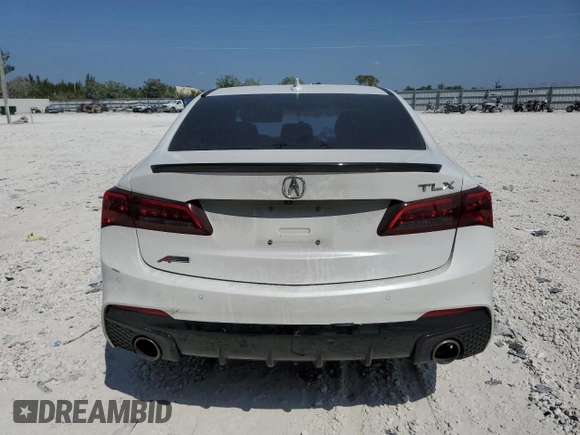 2019 Acura TLX w/A-Spec Pkg with VIN 19UUB1F61KA003243, listed as a Copart auction lot 43837293 with 78,383 mi miles. Bid and sale history available at carsss.com. Image 6.