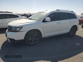 2018 Dodge Journey Crossroad with VIN 3C4PDCGG1JT370238, listed as a Copart auction lot 64081285 with 113,974 mi miles and Salvage title. Bid and sale history available at DreamBid. Image 1.