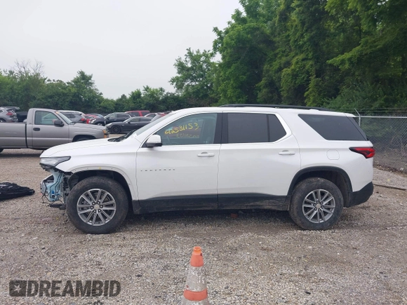 2023 Chevrolet Traverse LT Cloth with VIN 1GNERGKW0PJ175592, listed as a IAAI auction lot 42531153 with 15,045 mi miles and . Bid and sale history available at DreamBid. Image 15.