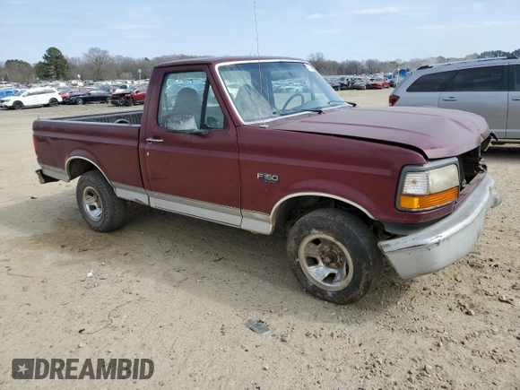 1996 Ford F-150 z VIN 1FTEF15YXTLB80311, wystawiony jako Copart lot #47094675 z przebiegiem 230 466 mil mil oraz Szkoda całkowita • Salvage title. Historia ofert i sprzedaży dostępna na DreamBid. Obrazek 4.