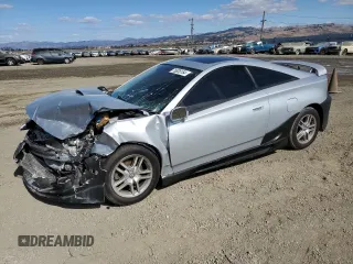 2003 Toyota Celica GT with VIN JTDDR32T330156702, listed as a Copart auction lot 76838154 with 163,692 mi miles and Salvage Title. Bid and sale history available at carsss.com. Image 1.