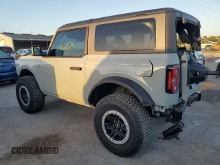 2023 Ford Bronco with VIN 1FMDE5CH2PLA83632, listed as a Copart auction lot 73274023 with 16,260 mi miles. Bid and sale history available at carsss.com. Image 2.
