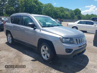 2016 Jeep Compass Sport with VIN 1C4NJDBB3GD571932, listed as a IAAI auction lot 42752285 with 134,236 mi miles and . Bid and sale history available at DreamBid. Image 1.