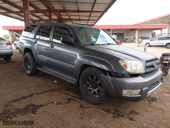 2004 Toyota 4Runner SR5 with VIN JTEZU14R640024833, listed as a IAAI auction lot 41916868 with 339,735 mi miles. Bid and sale history available at carsss.com. Image 1.