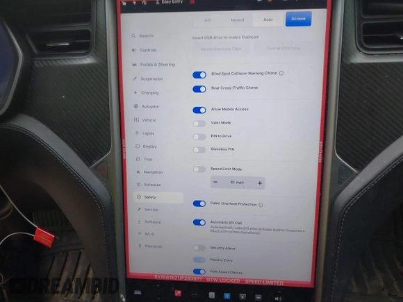 2018 Tesla Model S 75D with VIN 5YJSA1E21JF283971, listed as a IAAI auction lot 42507010 with 117,934 mi miles and . Bid and sale history available at DreamBid. Image 19.