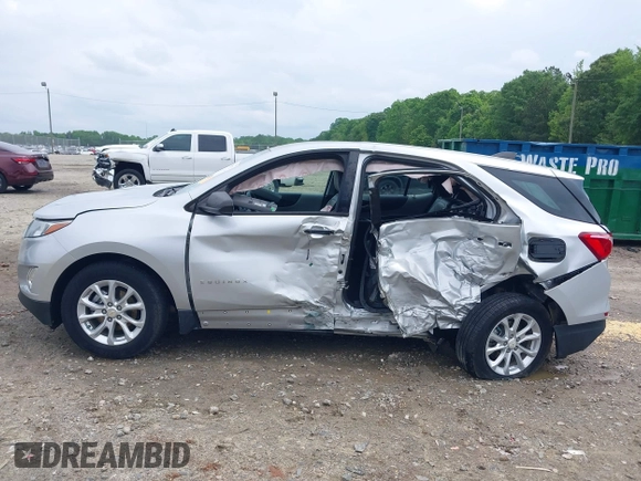 2018 Chevrolet Equinox LS with VIN 2GNAXHEV4J6196902, listed as a IAAI auction lot 42098323 with 22,942 mi miles and . Bid and sale history available at DreamBid. Image 14.