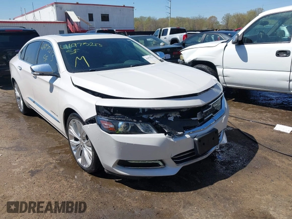 2017 Chevrolet Impala Premier with VIN 2G1145S37H9174462, listed as a IAAI auction lot 41975213 with 120,706 mi miles and . Bid and sale history available at DreamBid. Image 6.