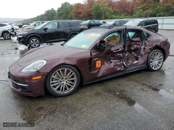2018 Porsche Panamera 4 E-Hybrid with VIN WP0AE2A72JL176870, listed as a Copart auction lot 68290623 with 0 mi miles and Non Repairable. Bid and sale history available at carsss.com. Image 1.