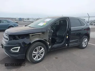 2017 Ford Edge Titanium with VIN 2FMPK4K82HBB14106, listed as a IAAI auction lot 41925945 with 96,243 mi miles. Bid and sale history available at carsss.com. Image 6.
