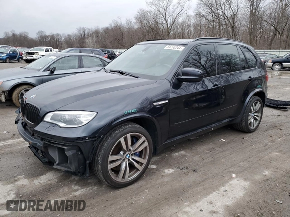 2013 BMW X5 M with VIN 5YMGY0C51DLL15660, listed as a Copart auction lot 84766244 with 113,007 mi miles and Salvage Title. Bid and sale history available at carsss.com. Image 1.