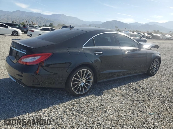 2018 Mercedes-Benz CLS 550 z VIN WDDLJ9BB5JA205067, wystawiony jako Copart lot #57726685 z przebiegiem 142 655 mil mil oraz Szkoda całkowita • Salvage title. Historia ofert i sprzedaży dostępna na DreamBid. Obrazek 3.