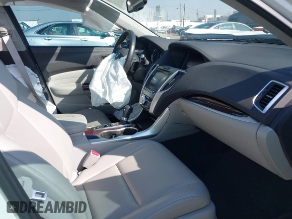 2015 Acura TLX with VIN 19UUB1F39FA024188, listed as a IAAI auction lot 41625709 with 1 mi miles. Bid and sale history available at carsss.com. Image 5.