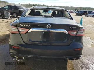 2020 Nissan Maxima Platinum with VIN 1N4AA6FV9LC377684, listed as a Copart auction lot 85075484 with 183,779 mi miles and Salvage Title. Bid and sale history available at DreamBid. Image 6.