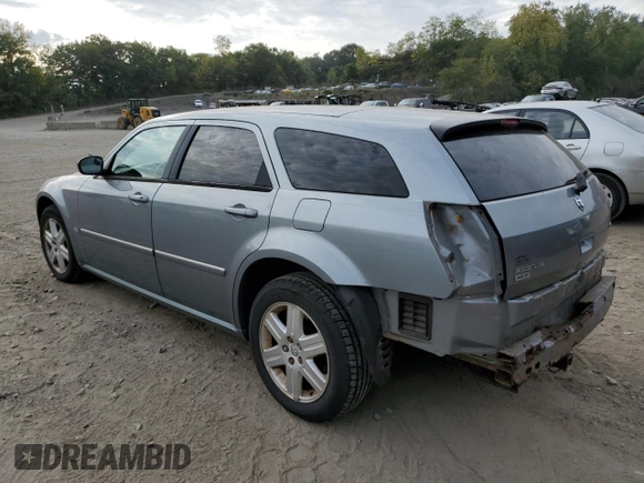2006 Dodge Magnum SXT with VIN 2D4GZ47V36H344748, listed as a Copart auction lot 72354264 with 99,719 mi miles and Salvage Title. Bid and sale history available at DreamBid. Image 2.
