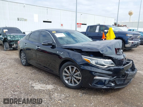 2020 Kia Optima EX Premium with VIN 5XXGU4L16LG395819, listed as a IAAI auction lot 41713909 with 72,096 mi miles. Bid and sale history available at carsss.com. Image 1.