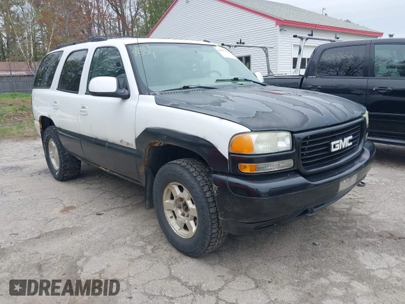 2005 GMC Yukon SLT z VIN 1GKEK13T15J128569, wystawiony jako IAAI lot #42197504 z przebiegiem 242 045 mil mil oraz . Historia ofert i sprzedaży dostępna na DreamBid. Obrazek 1.