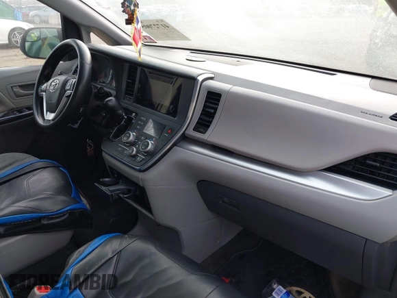 2016 Toyota Sienna L with VIN 5TDZK3DC7GS721298, listed as a IAAI auction lot 41727005 with 169,282 mi miles and . Bid and sale history available at DreamBid. Image 5.