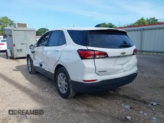 2023 Chevrolet Equinox LS z VIN 3GNAXHEG2PL267407, wystawiony jako IAAI lot #42599083 z przebiegiem 39 548 mil mil oraz . Historia ofert i sprzedaży dostępna na DreamBid. Obrazek 3.