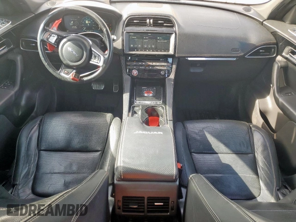 2017 Jaguar F-Pace S with VIN SADCM2BV4HA499031, listed as a Copart auction lot 56842135 with 163,021 mi miles and Clean Title. Bid and sale history available at DreamBid. Image 8.