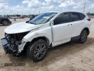 2021 Honda CR-V EX with VIN 5J6RW2H53ML000381, listed as a Copart auction lot 49081805 with 58,615 mi miles and Salvage Title. Bid and sale history available at carsss.com. Image 1.