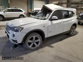 2017 BMW X3 sDrive28i with VIN 5UXWZ7C59H0U44990, listed as a Copart auction lot 84720724 with 0 mi miles and Salvage Title. Bid and sale history available at carsss.com. Image 1.