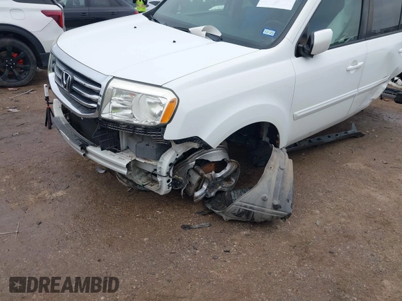 2012 Honda Pilot EX-L with VIN 5FNYF3H51CB012098, listed as a IAAI auction lot 41521214 with 157,701 mi miles. Bid and sale history available at carsss.com. Image 6.
