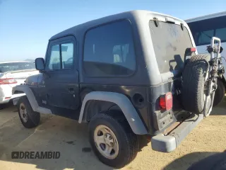 2005 Jeep Wrangler SE with VIN 1J4FA291X5P340277, listed as a Copart auction lot 88562825 with 224,475 mi miles and Clean Title. Bid and sale history available at carsss.com. Image 2.